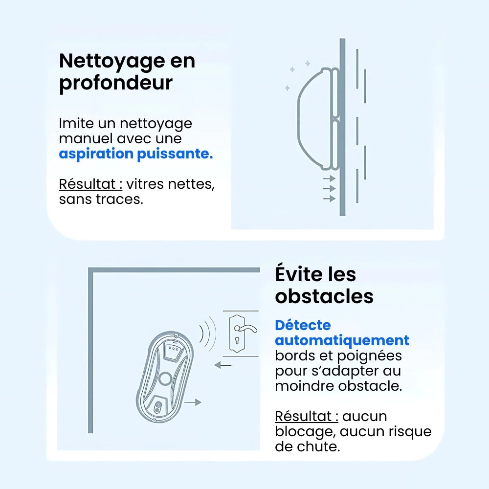 Smart VITRE - Robot Lave Vitres Professionel