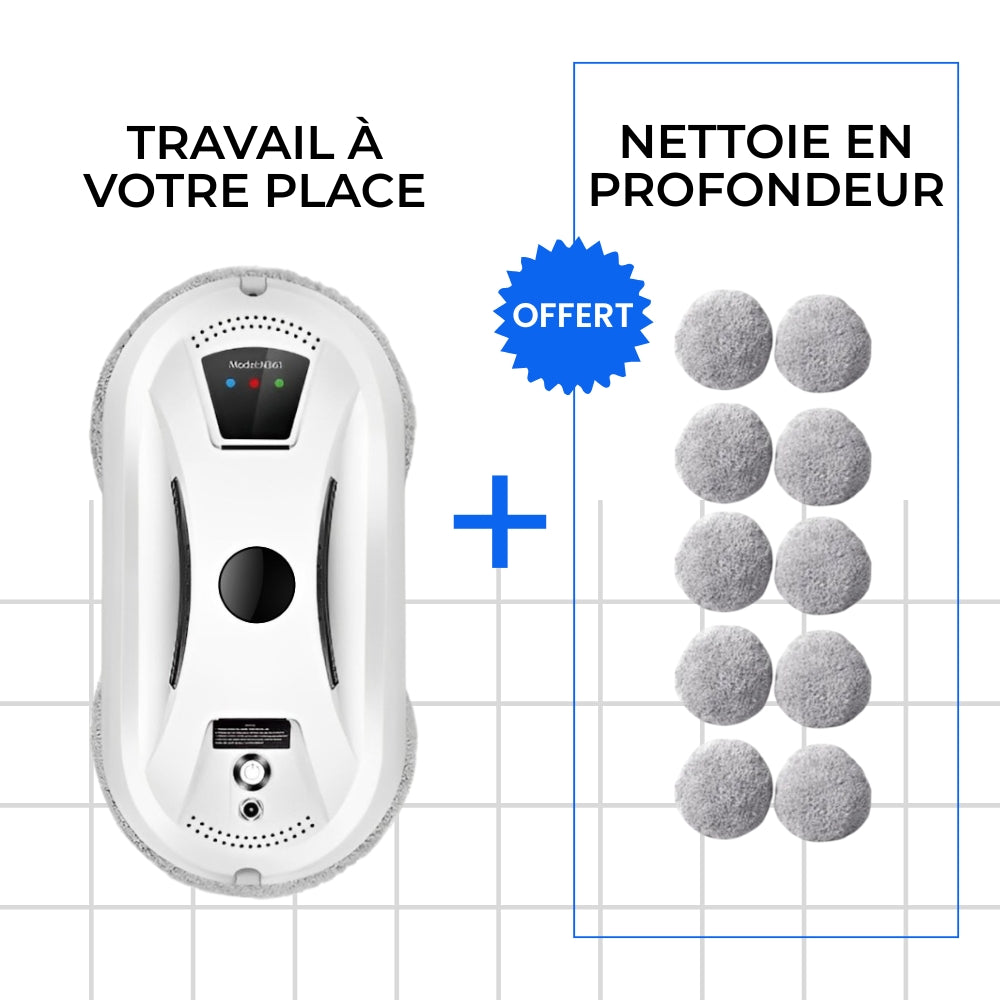 Smart VITRE - Robot Lave Vitres Professionel